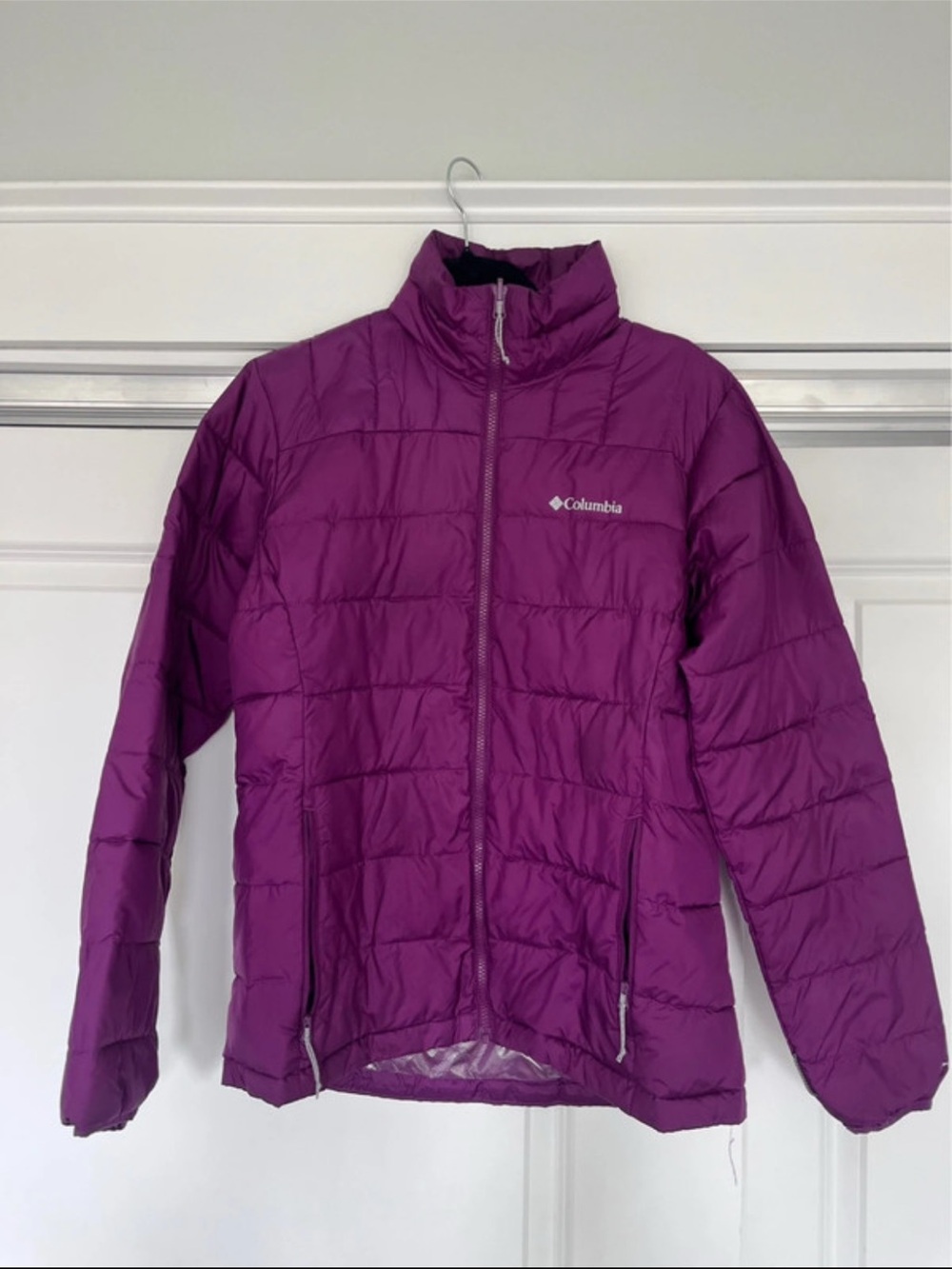 Columbia Magenta Quilted Jacket
